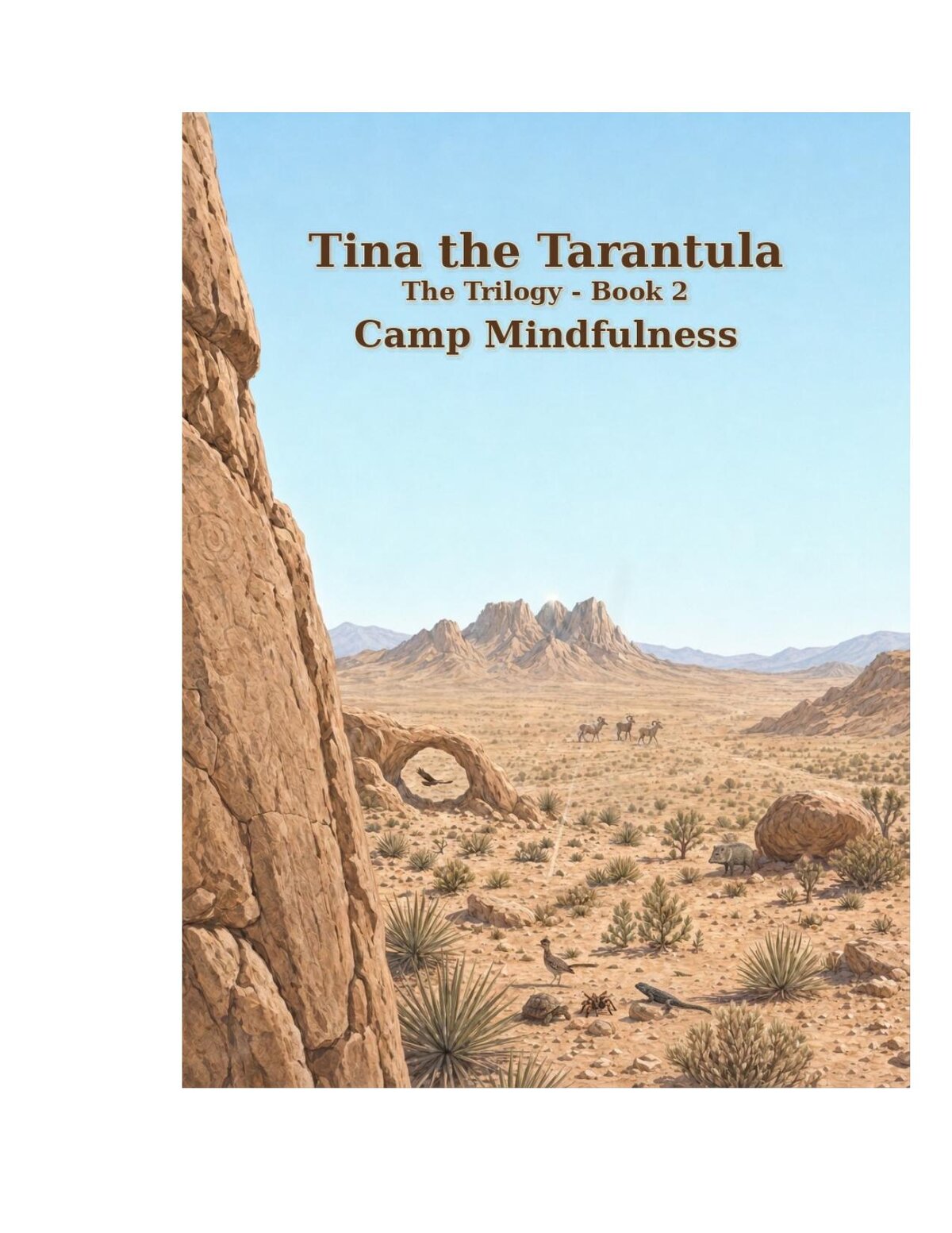 Cover of Tina the Tarantula, Book 2: Camp Mindfulness